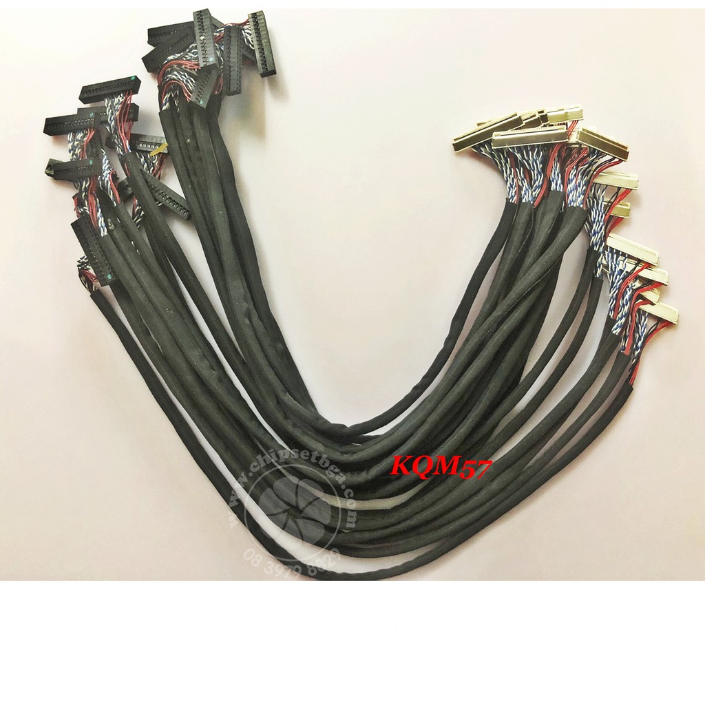 Freeship Cáp 32 inch thông dụng(độ phân giải thường)- LVDS 30p (FIX-30-D8) nguồn bên trái - Màn 26-47 inch LG AUO Chimei | BigBuy360 - bigbuy360.vn