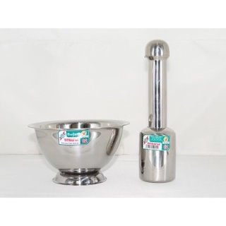 Bộ cối chày inox cao cấp(đủ cỡ)