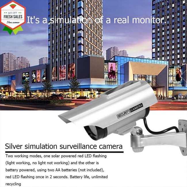 Camera Giả Dùng Năng Lượng Mặt Trời Chống Thấm Nước | BigBuy360 - bigbuy360.vn