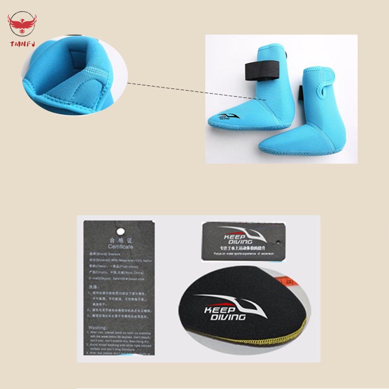 Vớ Lặn Biển Chống Trượt Thiết Kế Dày Dặn Tiện Lợi Dễ Sử Dụng