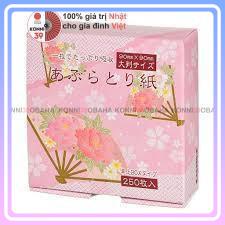 Giấy thấm dầu cho da măt, an toàn,dịu nhẹ, sản phẩm nội địa Nhật | BigBuy360 - bigbuy360.vn