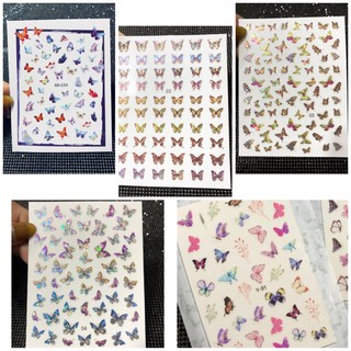 Sticker bướm-Bướm Dạ Quang