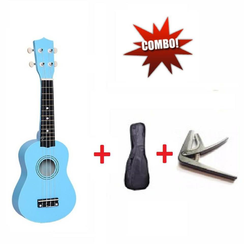 Combo Ukulele Soprano Giá Rẻ KBD Full Option