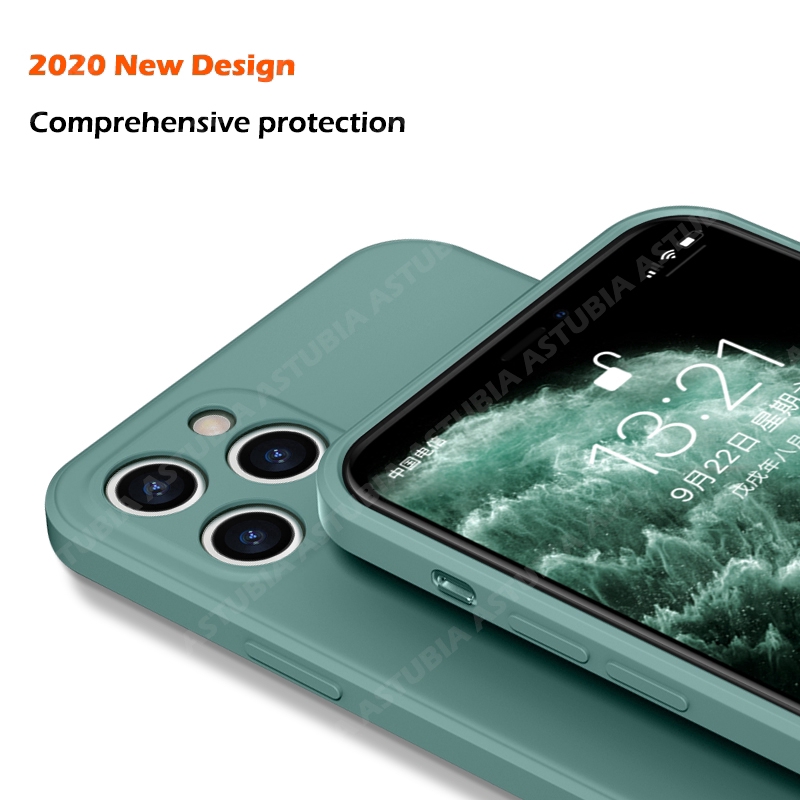 Ốp điện thoại silicon sang trọng cho iPhone 11 Pro Max 12 X XS MAX XR 7 8 6 6S PLUS SE 2020 | BigBuy360 - bigbuy360.vn