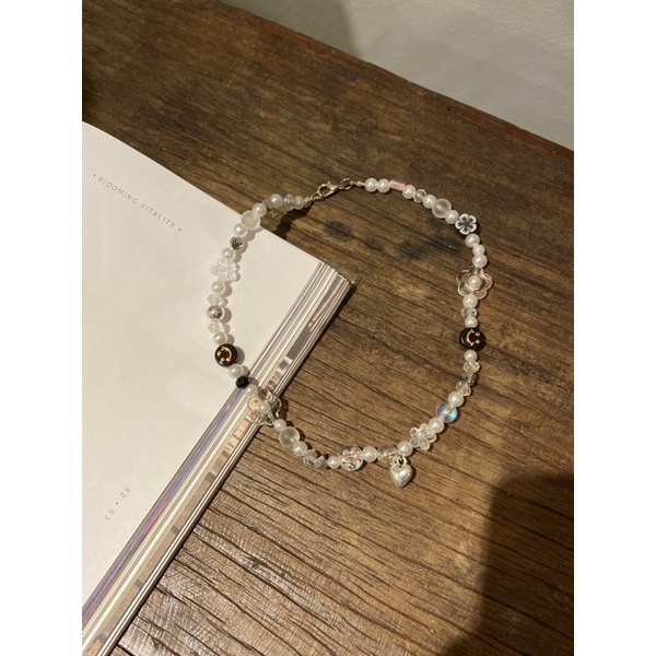 Vòng cổ đá mặt dây Tim