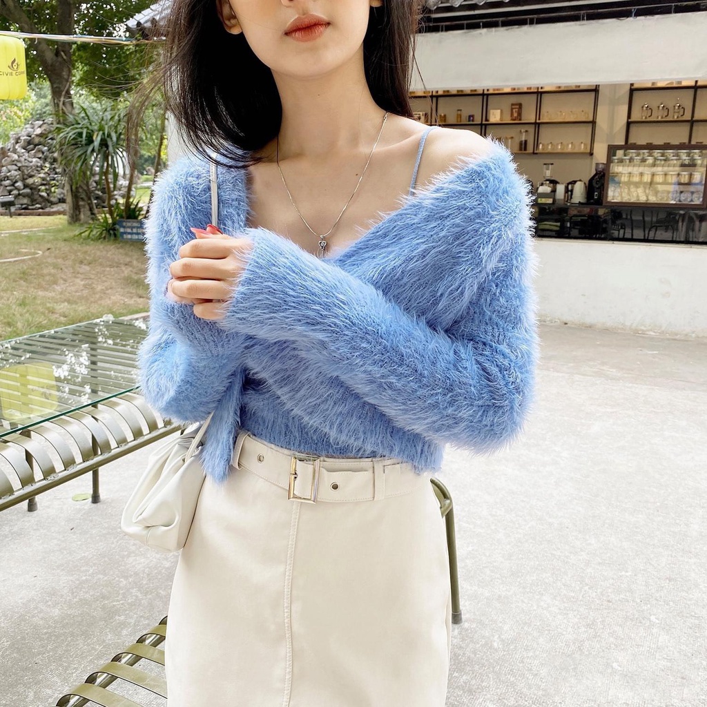 Áo Len lông thỏ siêu hot trend | BigBuy360 - bigbuy360.vn