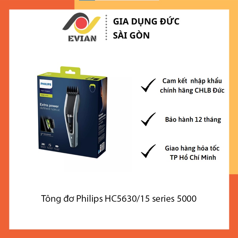 Tông đơ Philips HC5630/15 series 5000