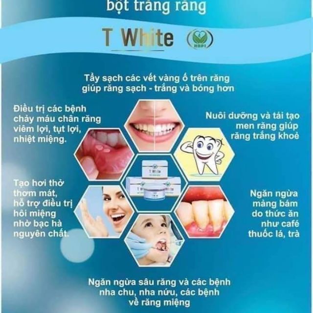 Bột trắng răng T White
