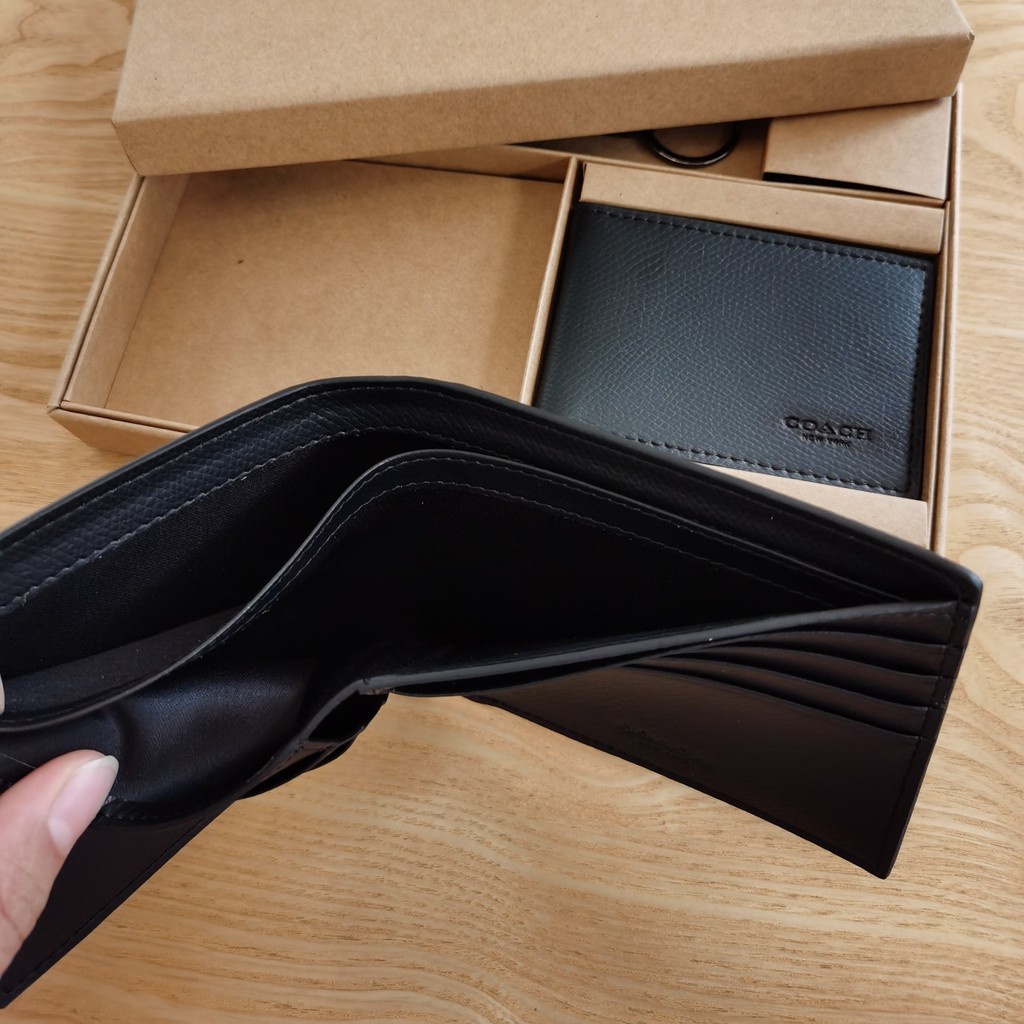 Ví da COACH F74974 thời trang cho nam