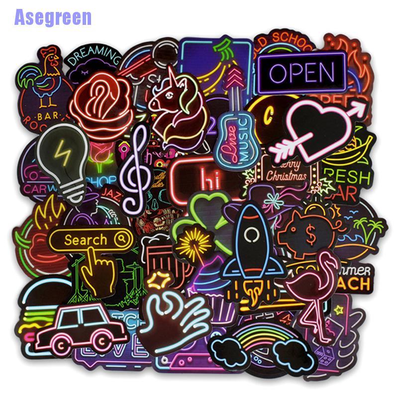 Bộ 50 Đèn Neon Dễ Thương