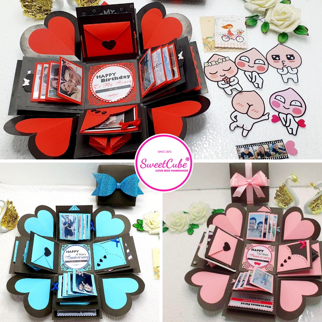 Quà Tặng Sinh Nhật tặng người yêu ngày Anniversary, Valentine, Noel Siêu Cute_SweetCube