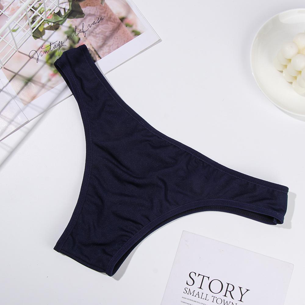 Quần Bơi Bikini Màu Sắc Đơn Giản Quyến Rũ Cho Nữ
