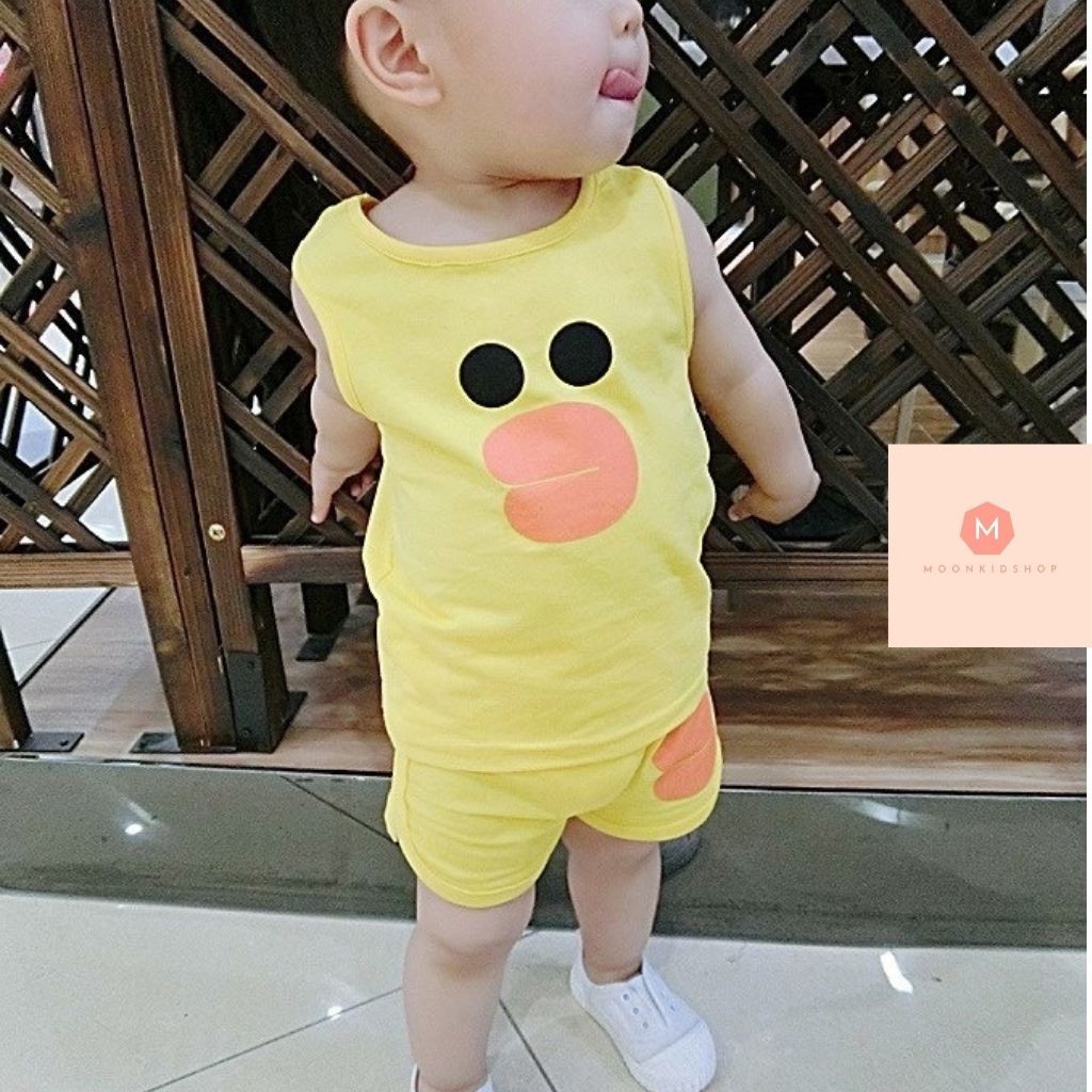 Bộ Ba Lỗ Cho bé Hình in xuất sắc đủ 4 màu cho các bé từ 7-26kg cotton co giãn 4 chiều cực thích