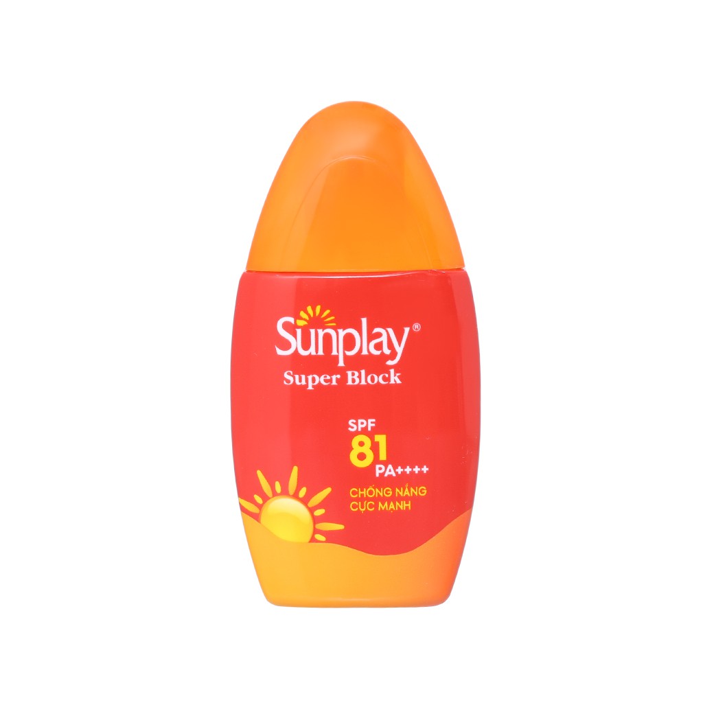 Sữa chống nắng cực mạnh Sunplay Super Block kháng nước tốt SPF 81/PA++++ 70g