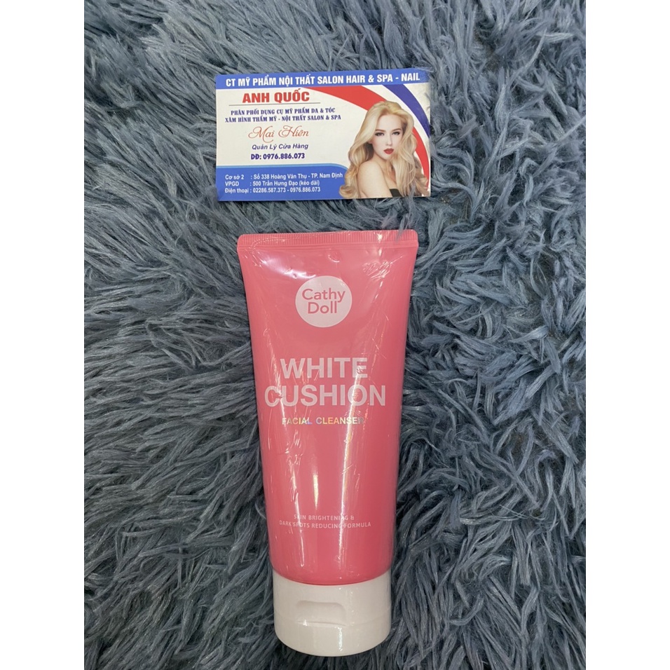 sữa rửa mặt cathy doll white cushion trắng da 120g
