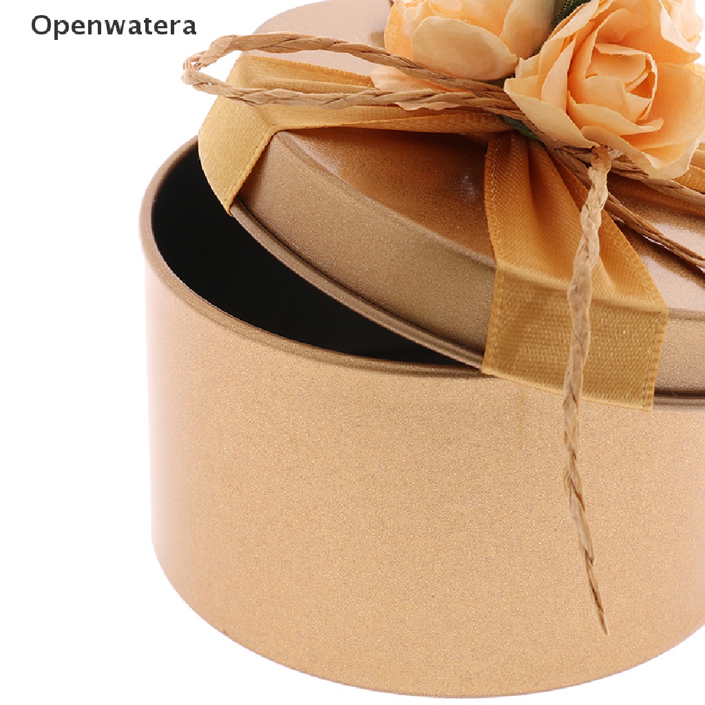 Hộp đựng kẹo/ socola hình tròn thiết kế độc đáo dành cho làm quà tặng