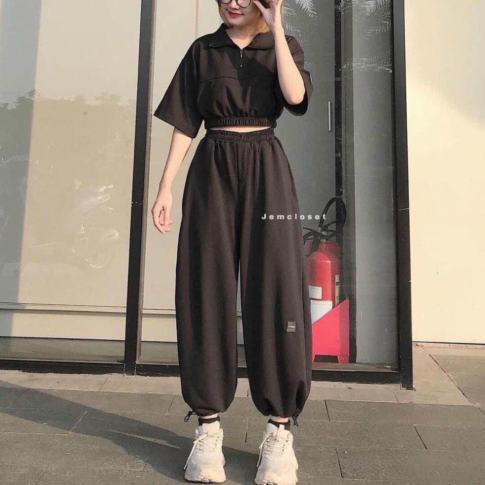 Set Đồ Nữ, Set Bộ Croptop Mix Quần Boom Gấu Siêu Xinh Hàng Loại 1 | WebRaoVat - webraovat.net.vn