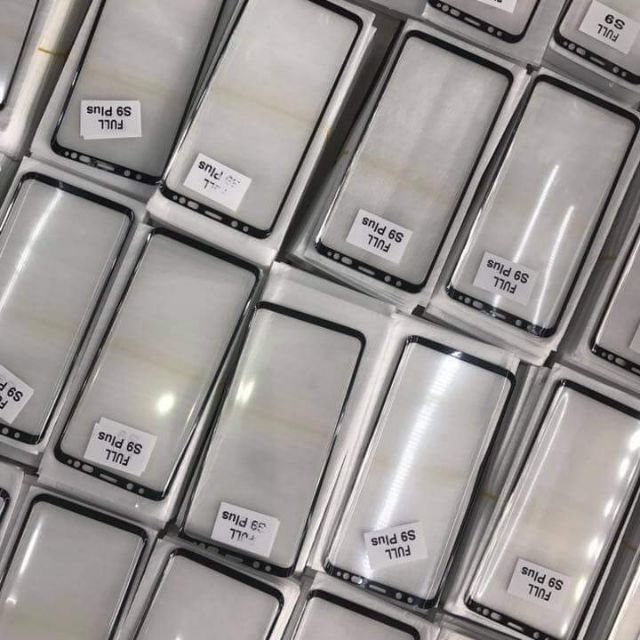 Miếng dán kính cường lực Samsung S9/S9+/S9plus full màn hình 4D(giá sỉ)