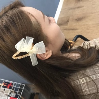 Cặp tóc nơ đính đá