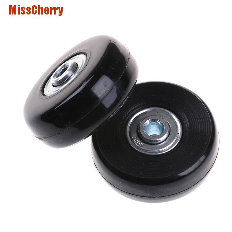 Bộ 2 Bánh Xe Thay Thế Cho Vali Kích Thước 40x18mm