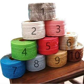 👍 PHÀO CHỈ XỐP, VIỀN XỐP DÁN TƯỜNG 3D CAO CẤP LOẠI 1, KHỔ LỚN NHẤT 2M3x8cm- Có Sẵn keo