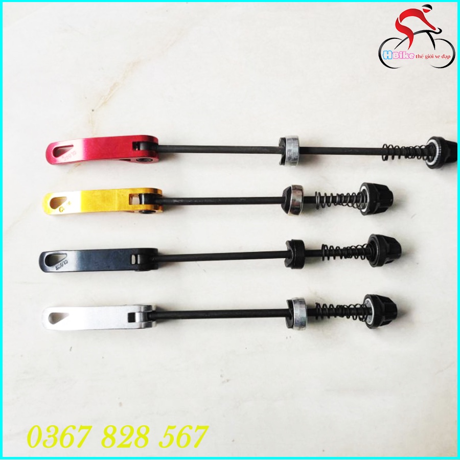 Trục Rỗng Và Ty Kẹp Mở Nhanh Bánh Xe Đạp Thể Thao