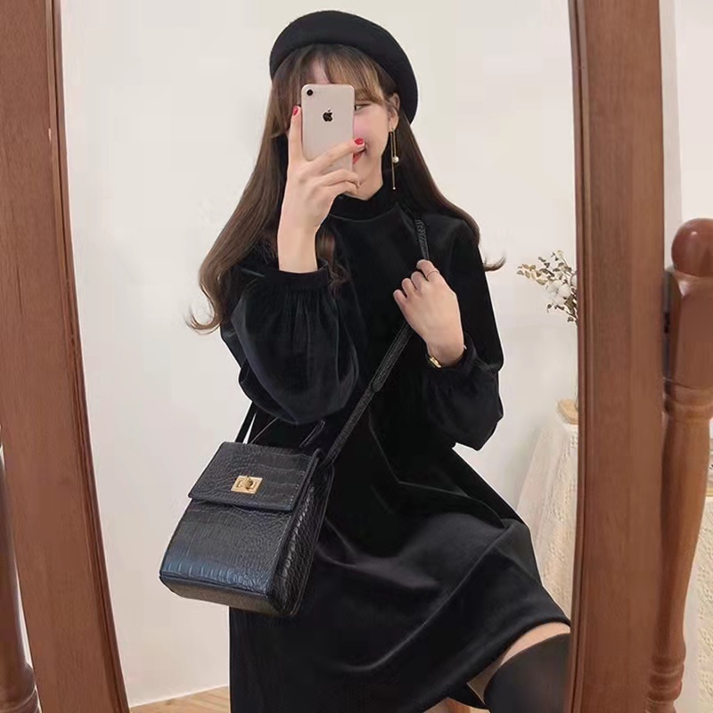 Đầm Thiết Kế Đơn Giản Thời Trang Theo Phong Cách Hàn Quốc Cho Nữ