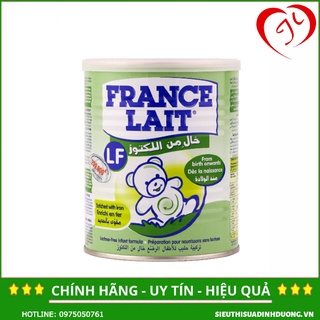 Sữa France Lait LF cho trẻ tiêu chảy, bất dung nạp lactose loại 400g