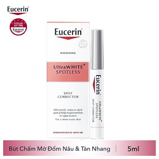 EUCERIN - KEM CHẤM ĐỐM NÂU, GIẢM THÂM NÁM - WHITE THERAPY CLINICAL SPOT CORRECTOR 5ML