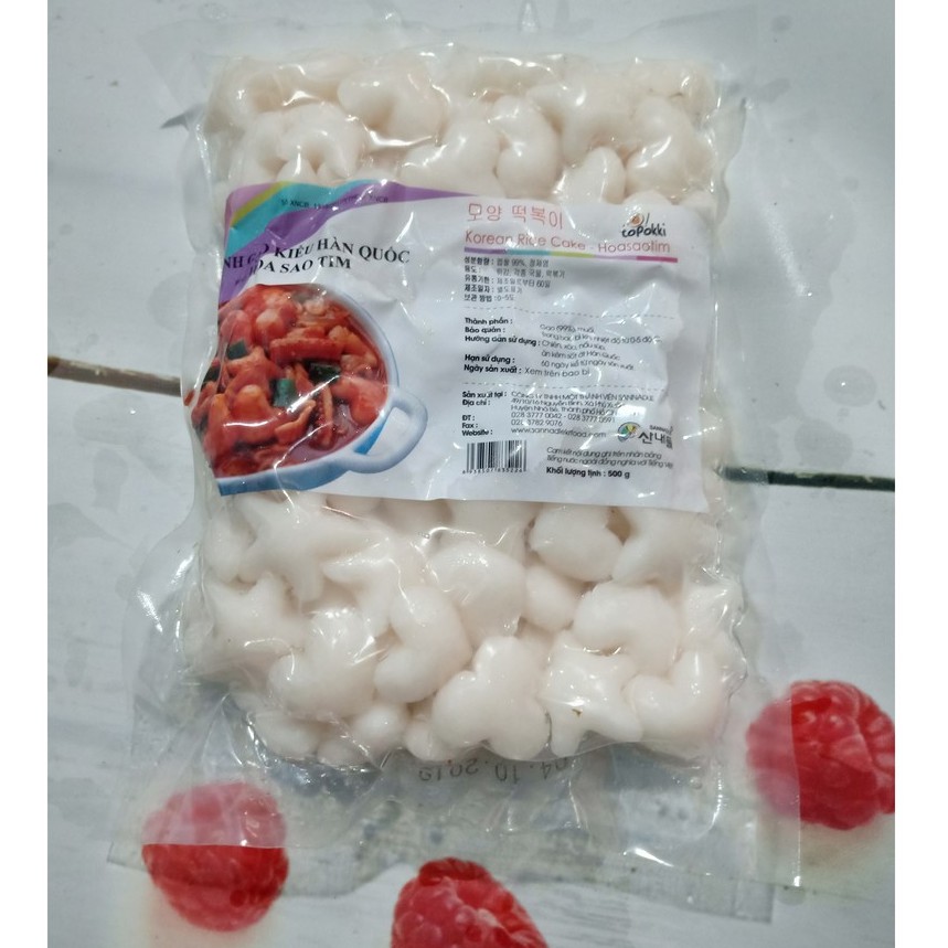 500G BÁNH GẠO HOA SAO TIM XINH XINH