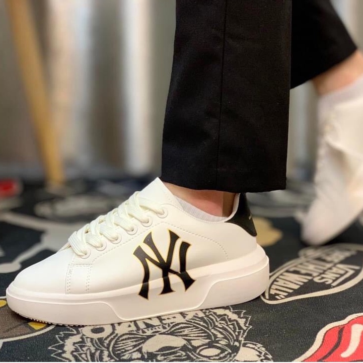 Giày thể thao MLB x MCQ, Giày sneaker nam nữ MLB mix MCQ bản mới đầy đủ hộp bill