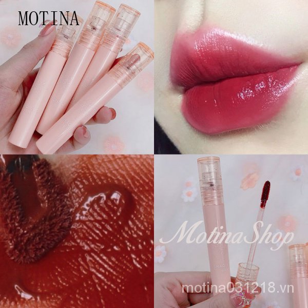 (Hàng Mới Về) Son Môi Trang Điểm Màu Hổ Phách Dành Cho Nữ Sinh