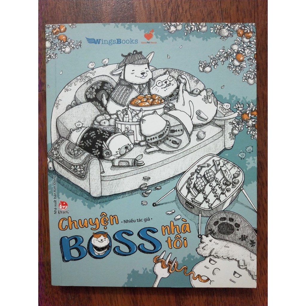 Sách - Chuyện Boss nhà tôi - NXB Kim Đồng