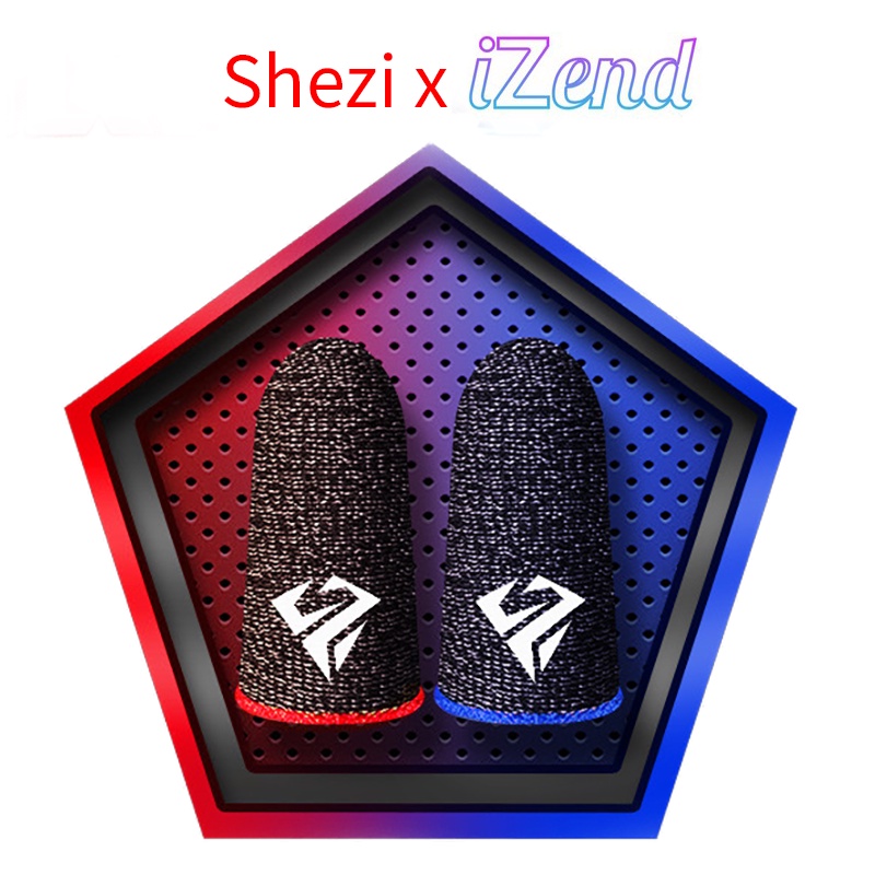 1 cặp Găng tay chơi game sợi bạc Shezi cap cấp