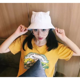 NÓN BUCKET NỈ TAI MÈO [ CÓ SẴN - ẢNH THẬT ]