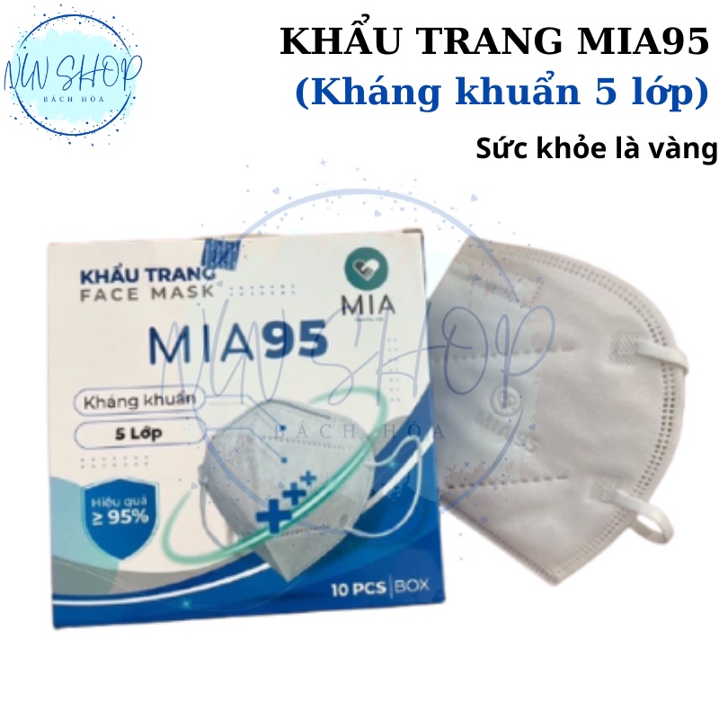 Khẩu trang cao cấp MIA95 - Khẩu trang N95