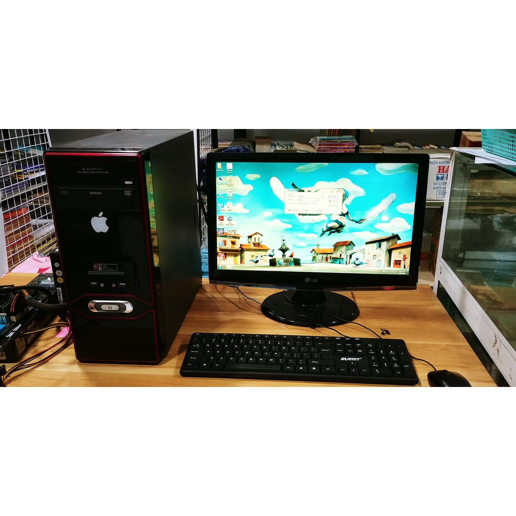 Case E6600/ DDR3 4G/ HDD 320G/ ATX CST 350W thỏa sức học Online, giải trí, văn phòng