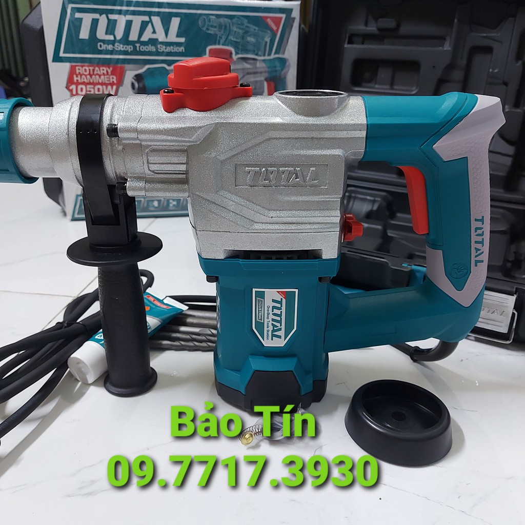 MÁY KHOAN BÚA XOAY TOTAL 1050W-28MM TOTAL TH110286 [MÁY KHOAN ĐỤC CHÍNH HÃNG] RẺ [KHOAN BÊ TÔNG]