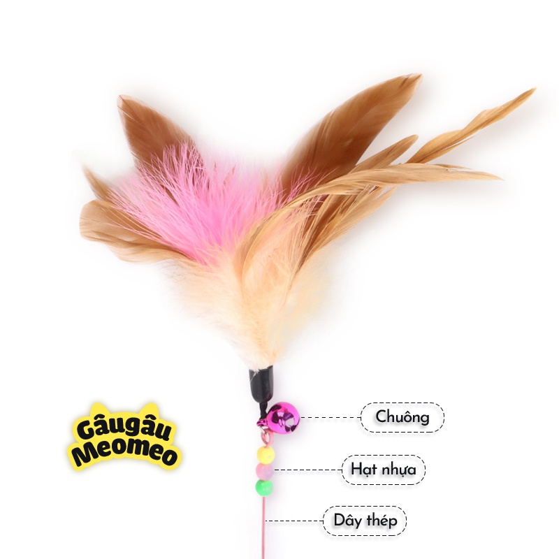 Đồ chơi cho mèo đuổi bắt Dây chuông vui nhộn