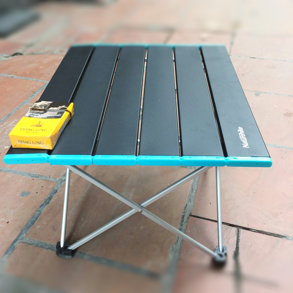 Bàn xếp Inox gấp gọn đi cắm trại, câu cá - NH19