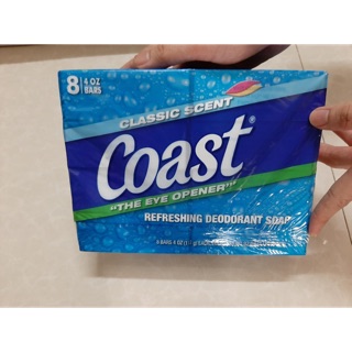 Lốc 8 cục Xà phòng coast của mỹ