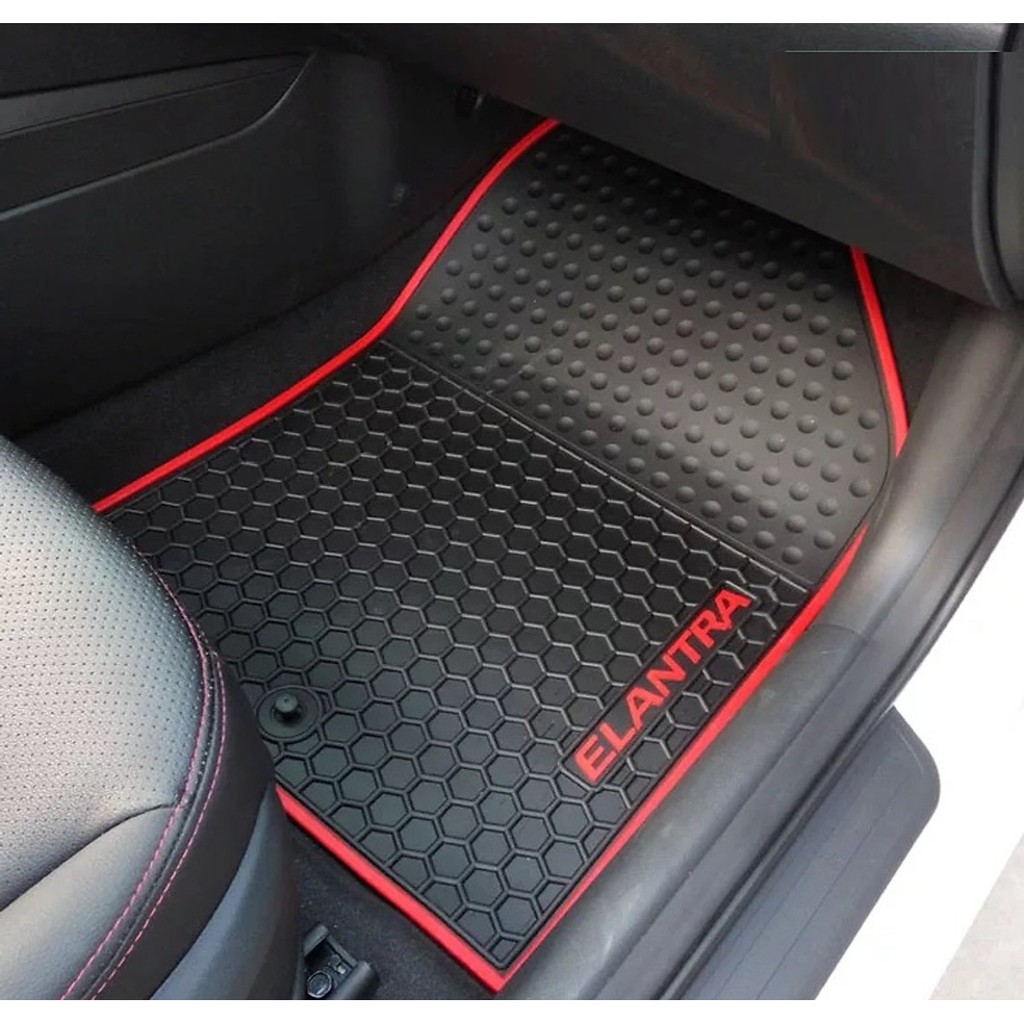 Thảm lót sàn cao su Cao cấp dành cho xe Hyundai Elantra 2016-2021