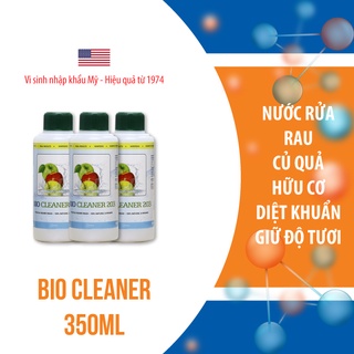 Hàng Mỹ - Nước Rửa Rau củ quả, Trái cây bằng sinh học, sạch thuốc trừ sâu, sạch khuẩn - Bio Cleaner 203 - Chai 350ml