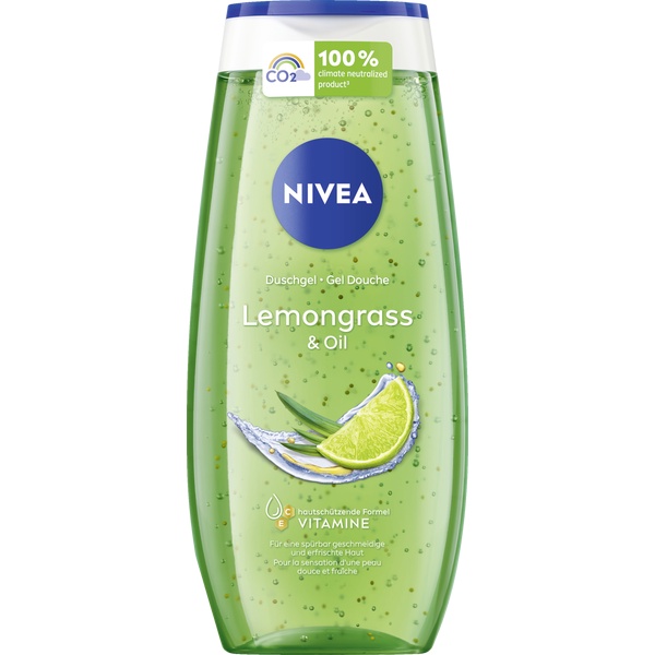 Sữa tắm Nivea ngọc trai hương chanh & sả thơm mát - Nivea Lemongrass & Oil 250ml