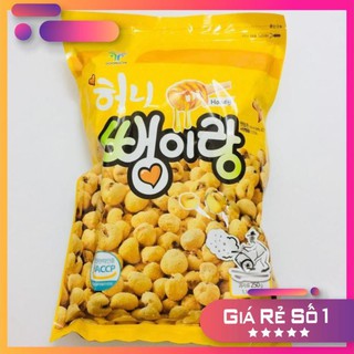 Bỏng ngô vị mật ong Hàn Quốc hiệu BBongjyo – gói vàng 255g