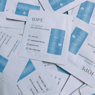 Sample Kem Chống Nắng IOPE UV SHIELD SUN ANTI-POLLUTION (3ml)