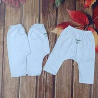 Quần dài trắng mặc bỉm sơ sinh Hotga