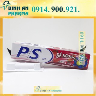 Kem đánh răng PS trẻ em hương dâu