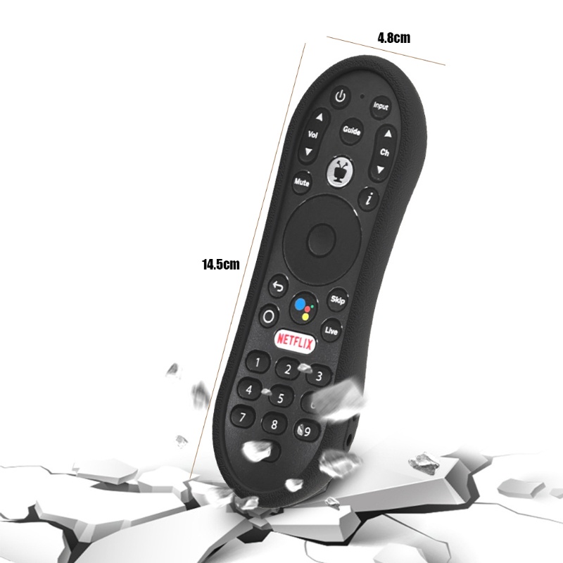Ốp Silicone Chống Sốc Cho Điều Khiển Từ Xa Tivi 4K Chống Rơi