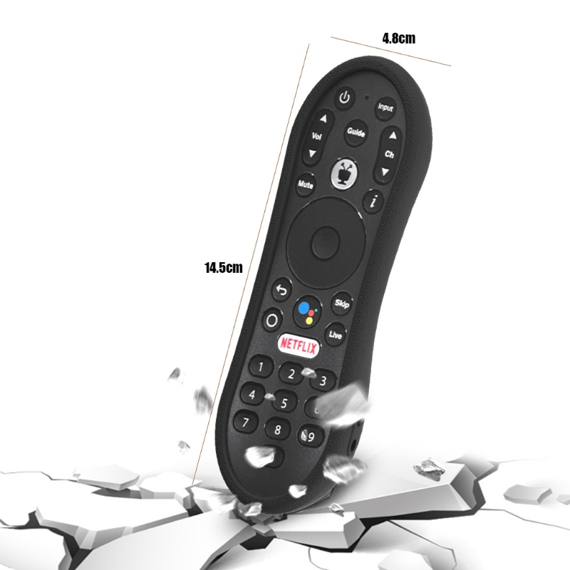 Vỏ silicon bảo vệ điều khiển từ xa chống sốc chống bụi cho TiVo Stream 4K
 | BigBuy360 - bigbuy360.vn